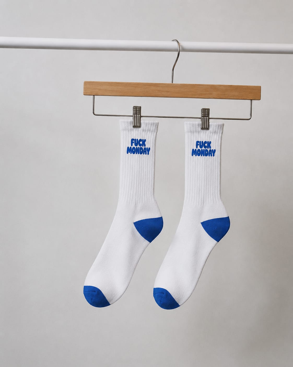 FUCK MONDAY socks